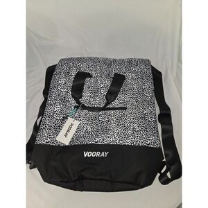 NWT Vooray Flex Cinch Leopard Backpack
